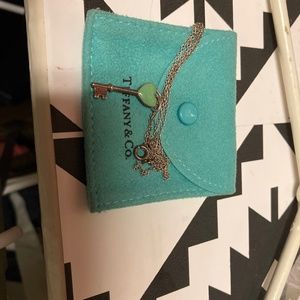 Tiffany and Co key necklace